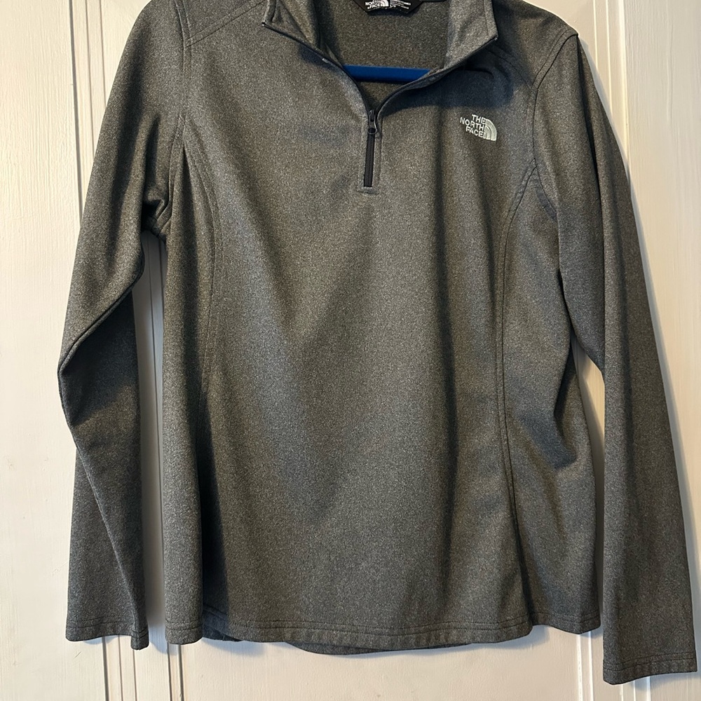 The North Face Charcoal Quarter-Zip Fleece